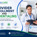 Provider enrollment and credentialing services for healthcare providers